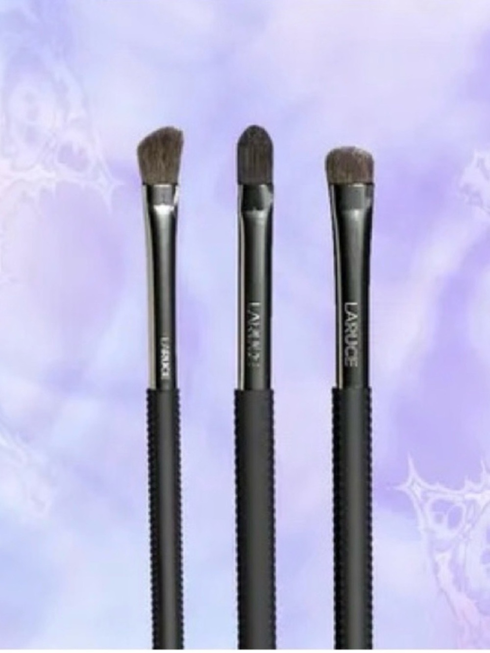 Laruce Eye Brush Set in Black - Precision Eyeshadow Brushes